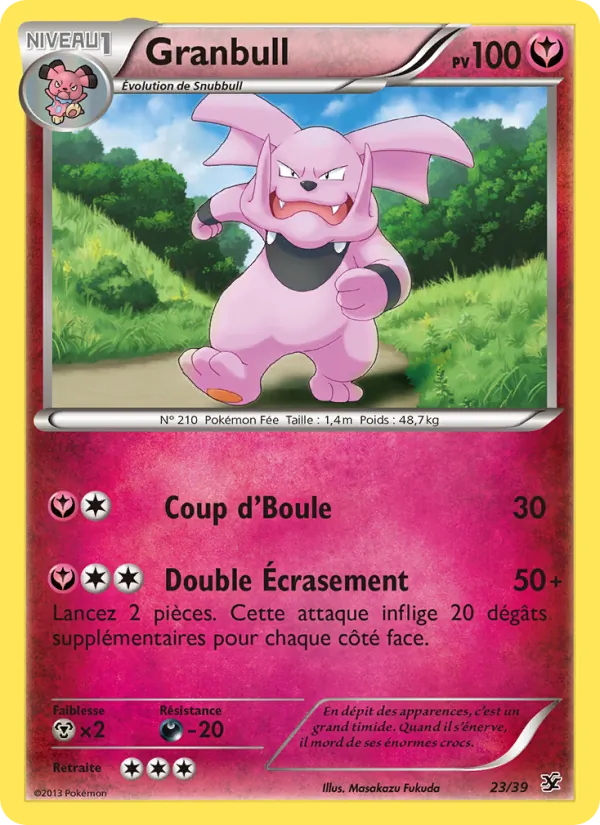 Granbull (Bienvenue à Kalos #23/39)