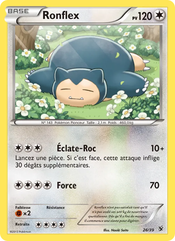 Ronflex (Bienvenue à Kalos #26/39)