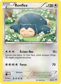 Ronflex (Bienvenue à Kalos #26/39)