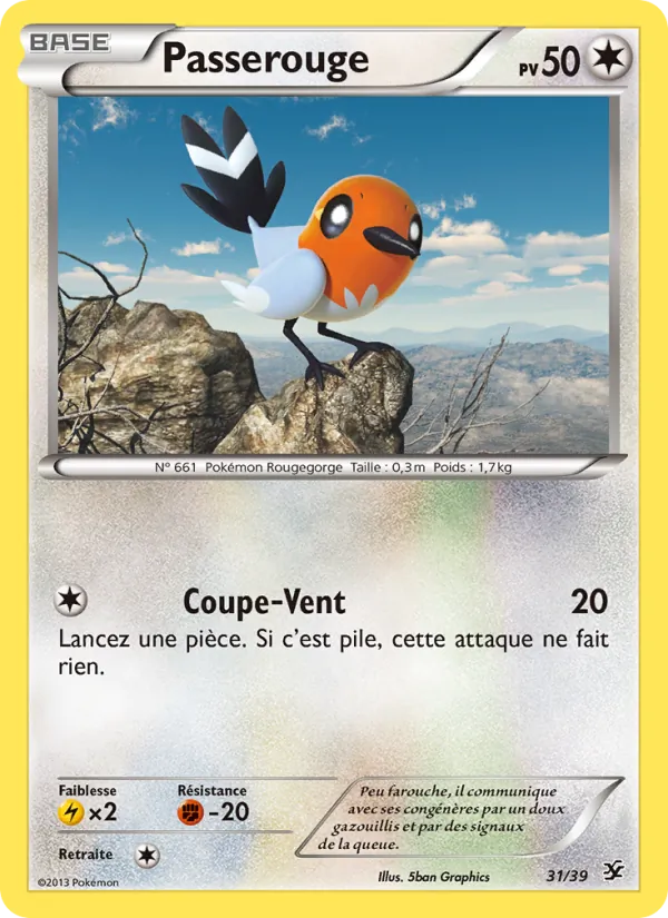 Passerouge (Bienvenue à Kalos #31/39)