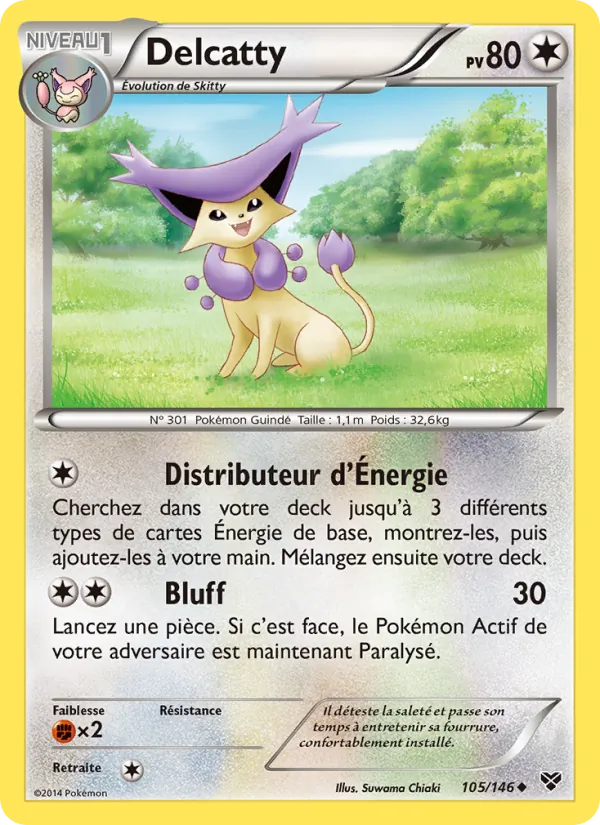 Delcatty (XY #105/146)