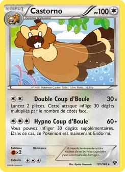 Castorno (XY #107/146)