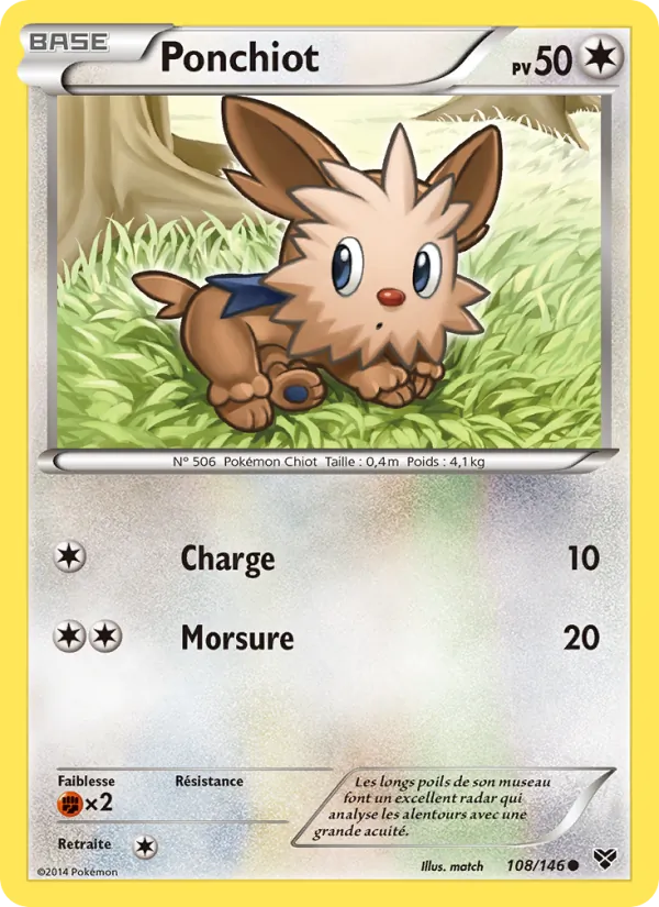 Ponchiot (XY #108/146)