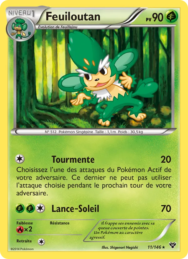 Feuiloutan (XY #11/146)