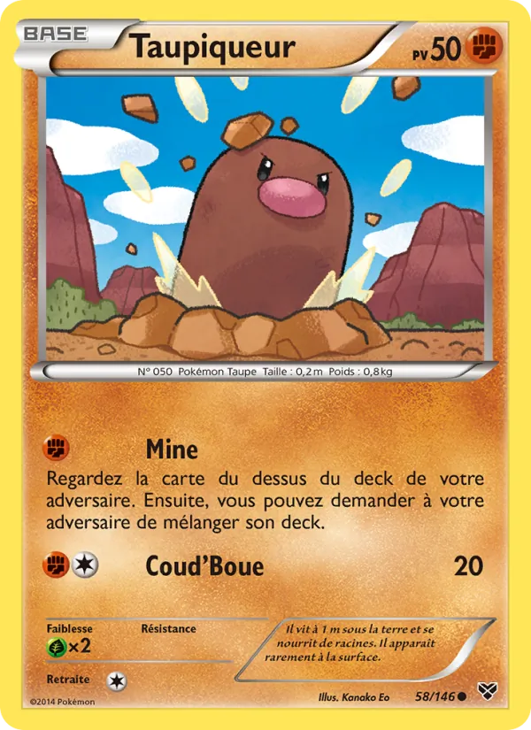 Taupiqueur (XY #58/146)