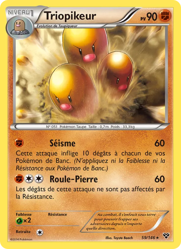Triopikeur (XY #59/146)