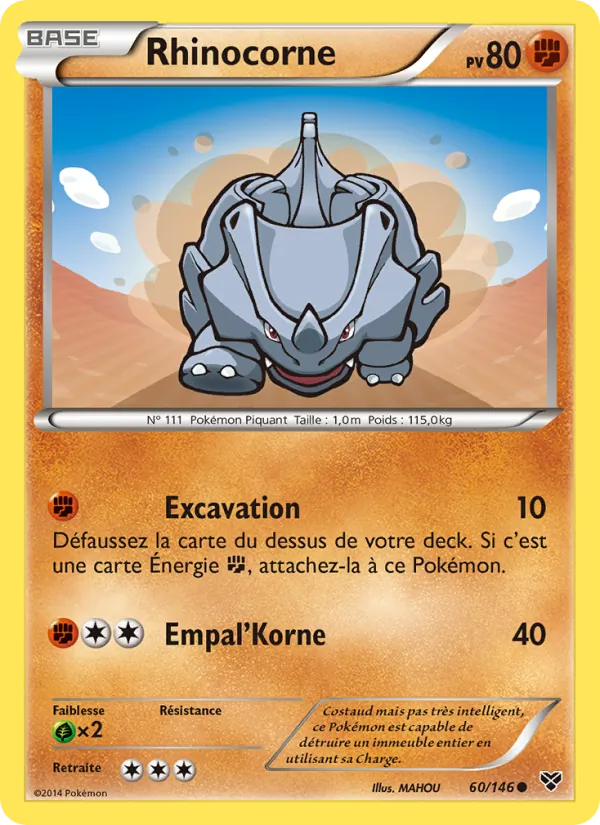 Rhinocorne (XY #60/146)