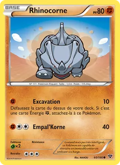 Rhinocorne (XY #60/146)