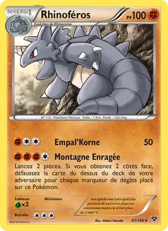 Rhinoféros (XY #61/146)
