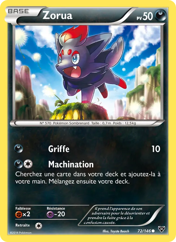 Zorua (XY #72/146)