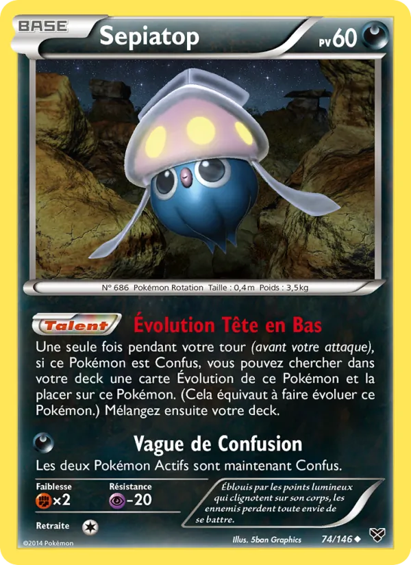Sepiatop (XY #74/146)