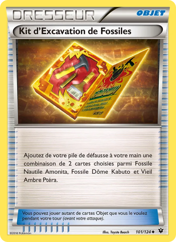 Kit d'Excavation de Fossiles (Impact des Destins #101/124)