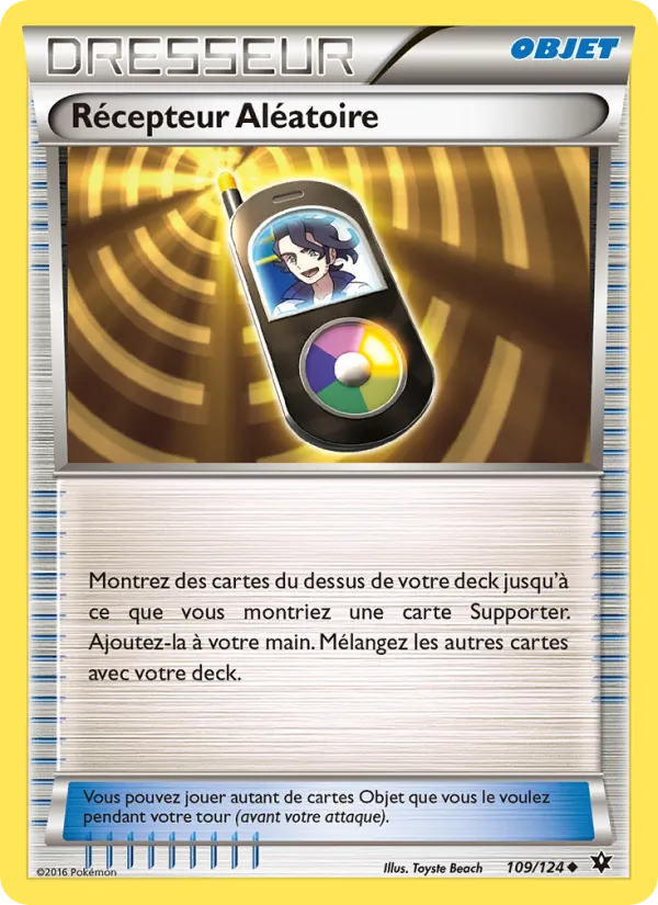 Récepteur Aléatoire (Fates Collide #109/124)