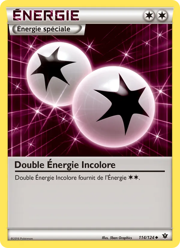 Double Énergie Incolore (Fates Collide #114/124)