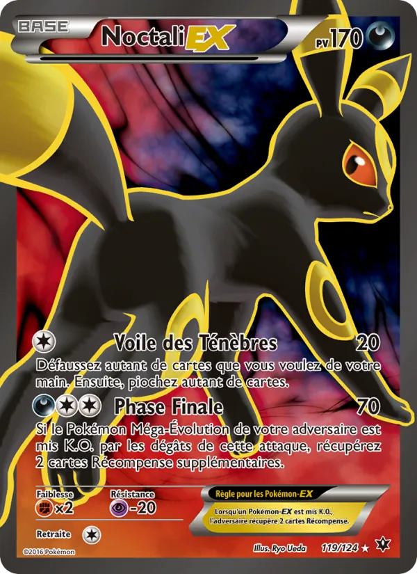 Noctali EX (Fates Collide #119/124)