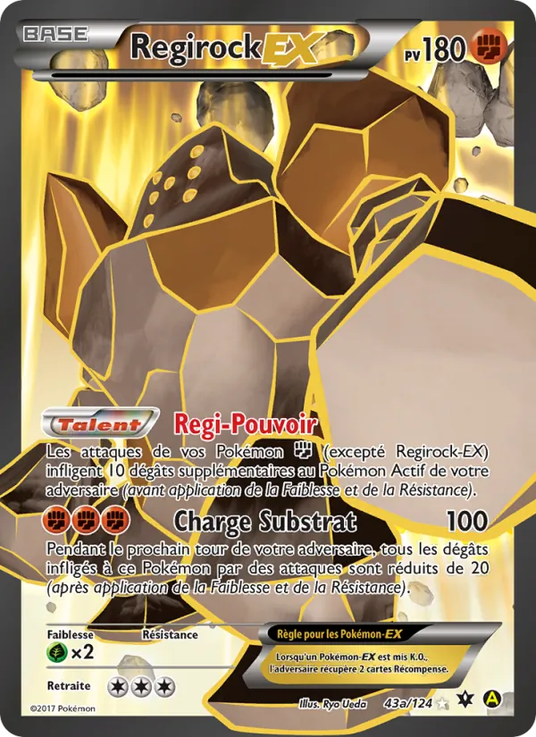 Regirock EX (Impact des Destins #43/124)