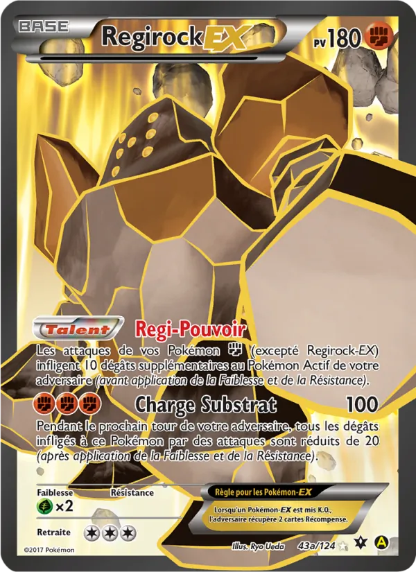 Regirock EX (Impact des Destins #43a/124)
