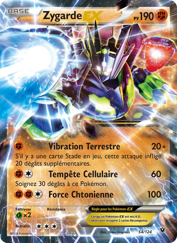 Zygarde EX (Impact des Destins #54/124)