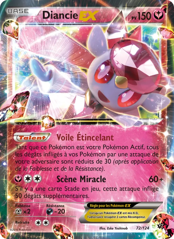 Diancie EX (Impact des Destins #72/124)