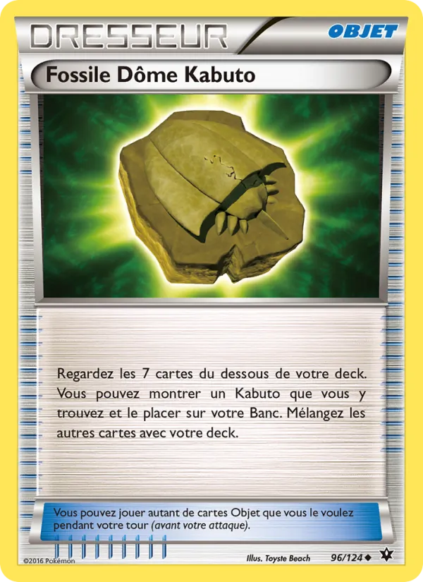 Fossile Dôme Kabuto (Fates Collide #96/124)