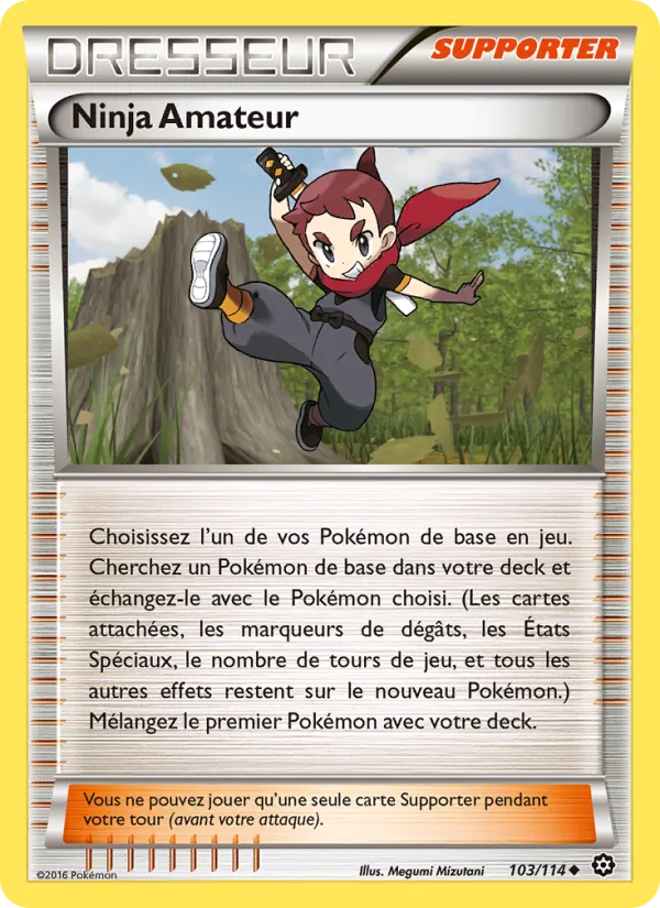 Ninja Amateur (Offensive Vapeur #103/114)