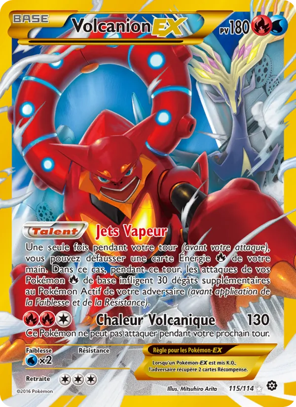 Volcanion EX (Offensive Vapeur #115/114)