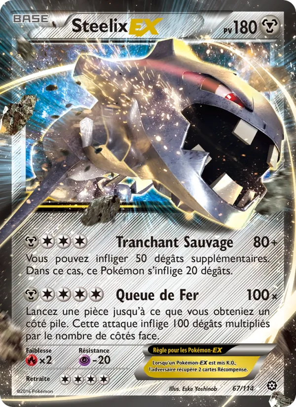 Steelix EX (Offensive Vapeur #67/114)