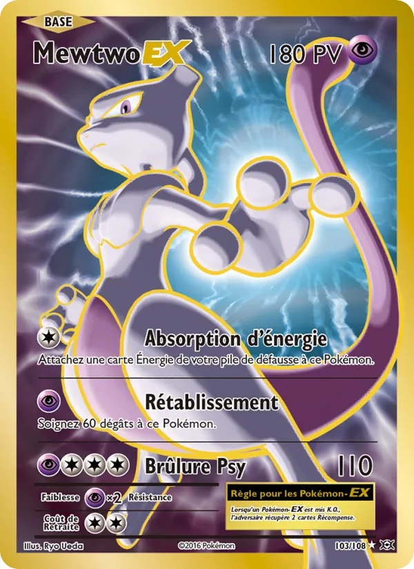 Mewtwo EX (Évolutions #103/108)