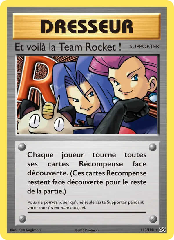 Et voilà la Team Rocket ! (Évolutions #113/108)