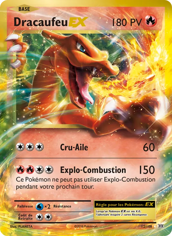 Dracaufeu EX (Évolutions #12/108)