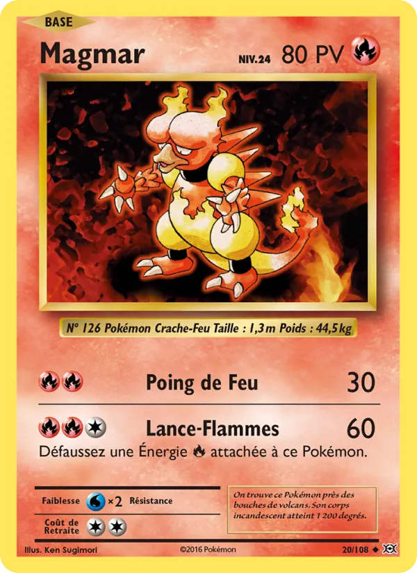 Magmar (Évolutions #20/108)