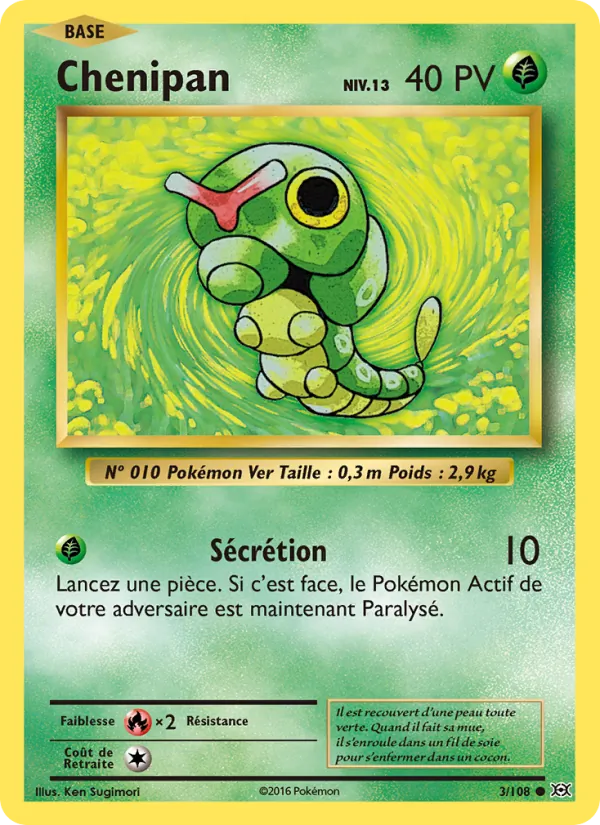 Chenipan (Évolutions #3/108)