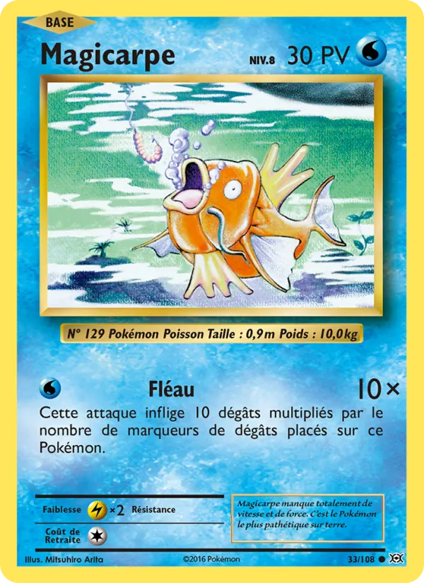 Magicarpe (Évolutions #33/108)