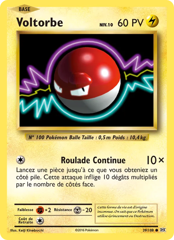 Voltorbe (Évolutions #39/108)