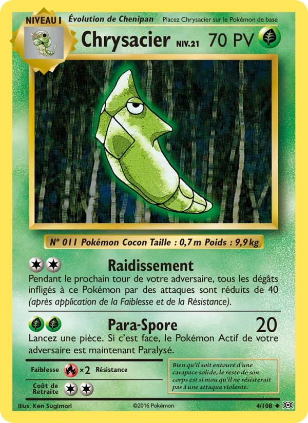Chrysacier (Évolutions #4/108)