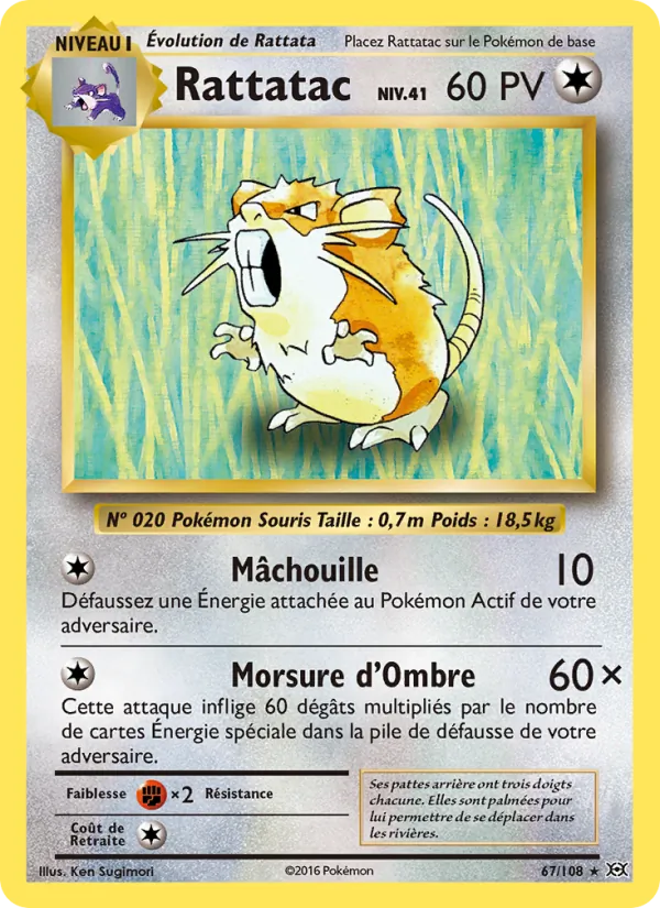 Rattatac (Évolutions #67/108)