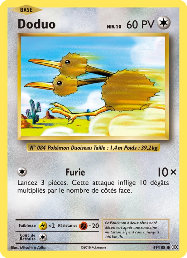 Doduo (Evolutions #69/108)