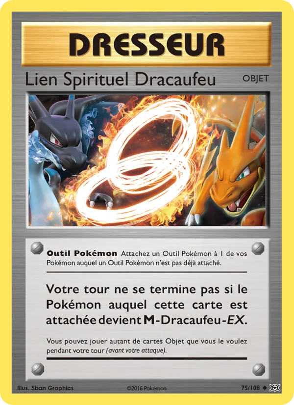 Lien Spirituel Dracaufeu (Evolutions #75/108)