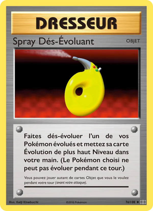Spray Dés-Évoluant (Évolutions #76/108)