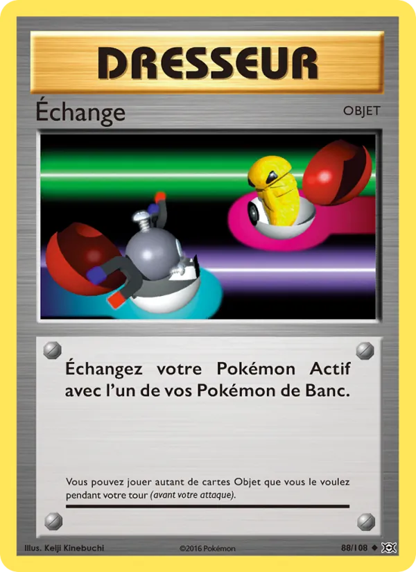 Échange (Évolutions #88/108)