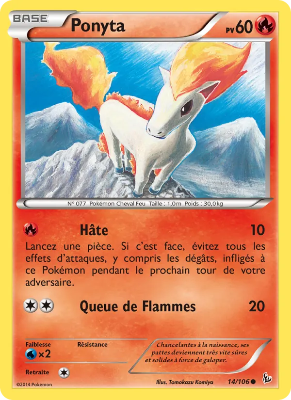 Ponyta (Flashfire #14/106)