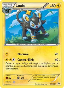 Luxio (Étincelles #33/106)