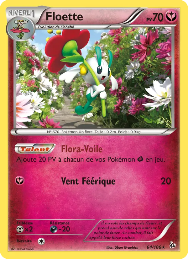 Floette (Flashfire #64/106)