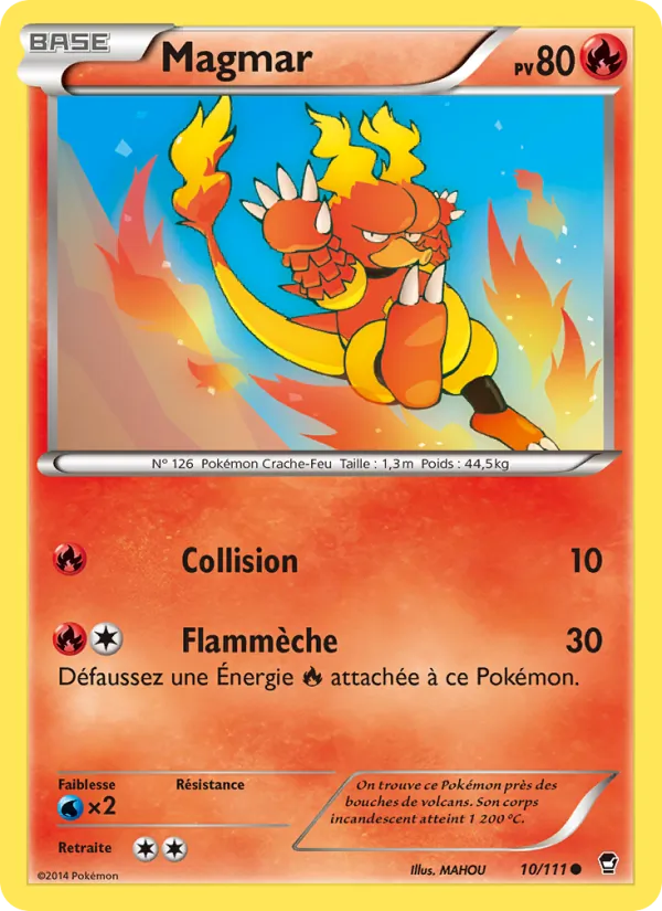 Magmar (Furious Fists #10/111)