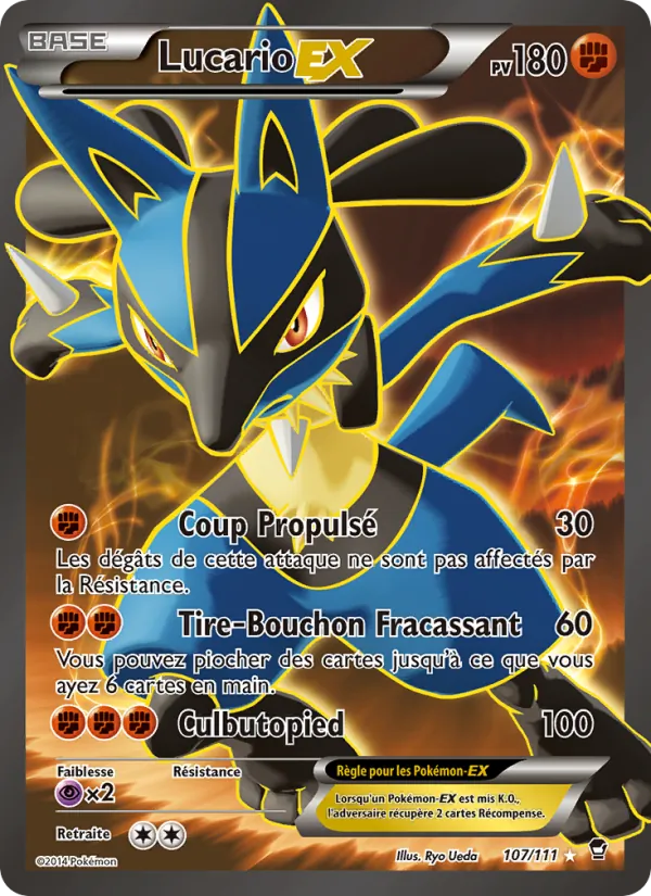 Lucario EX (Poings Furieux #107/111)