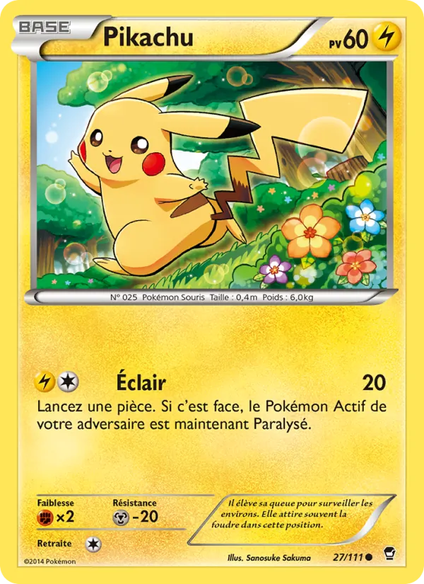Pikachu (Poings Furieux #27/111)