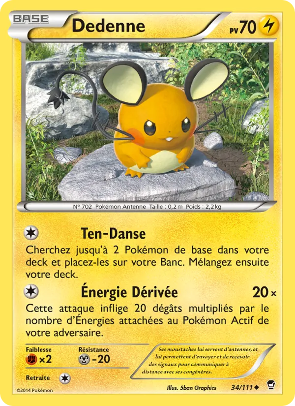 Dedenne (Furious Fists #34/111)