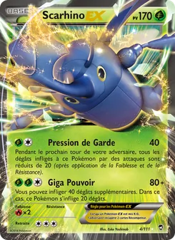 Scarhino EX (Poings Furieux #4/111)