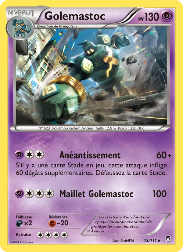 Golemastoc (Poings Furieux #43/111)
