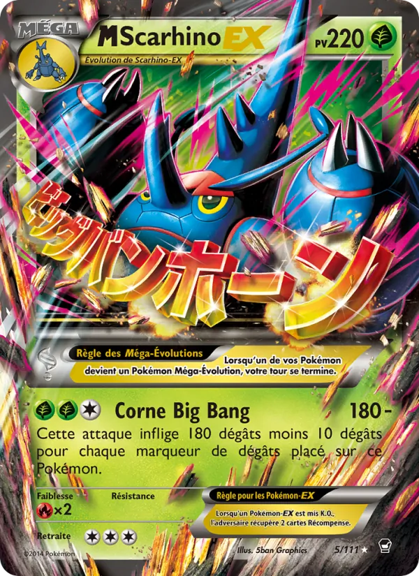 M-Scarhino EX (Poings Furieux #5/111)